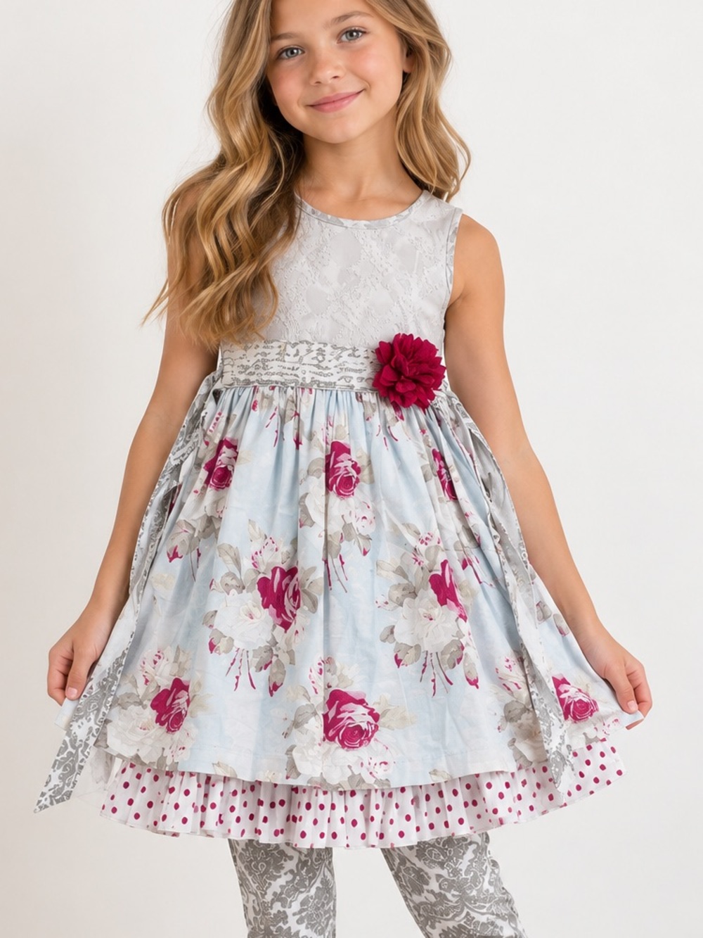 Giggle Moon Living Water Madison w/Ruffle Capri Tod